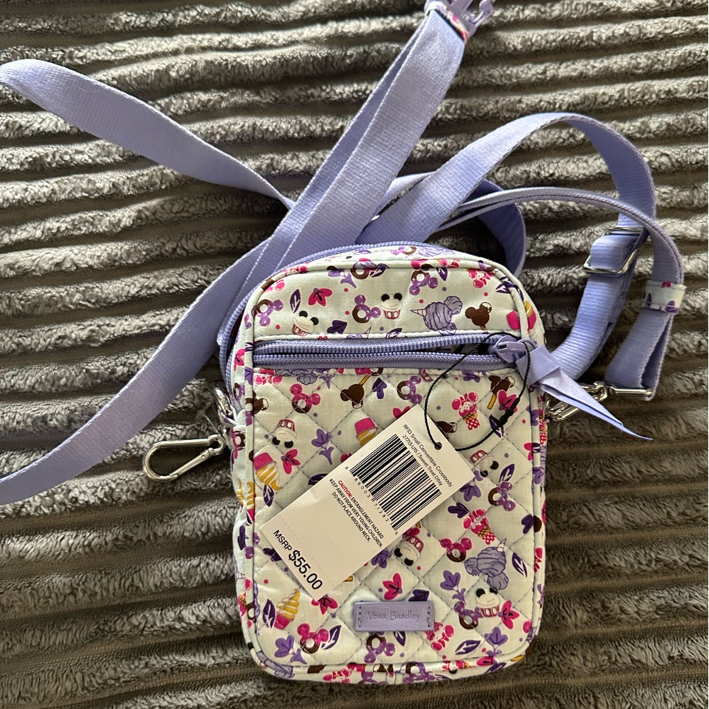 NWT Vera Bradley Disney Treats Crossbody
